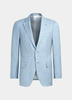 Light Blue Three-Piece Lazio Suit 24 Light Blue Three-Piece Lazio Suit -Cheap US Nice Clothes Store P7608 25