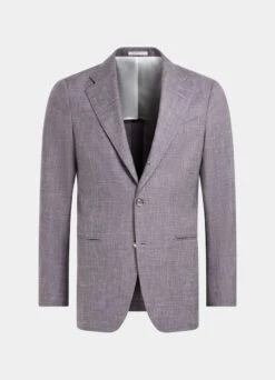 Purple Three-Piece Lazio Suit -Cheap US Nice Clothes Store P7615 S 25