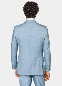 Light Blue Perennial Lazio Suit -Cheap US Nice Clothes Store P8200 105