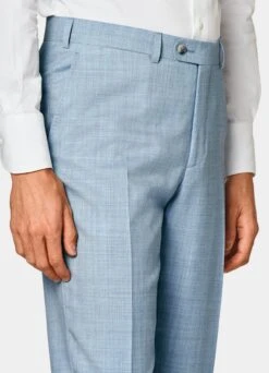 Light Blue Perennial Lazio Suit -Cheap US Nice Clothes Store P8200 107