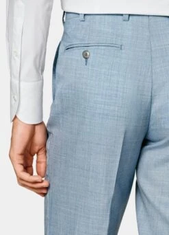 Light Blue Perennial Lazio Suit -Cheap US Nice Clothes Store P8200 109