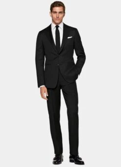 Black Perennial Havana Suit -Cheap US Nice Clothes Store P8365 124