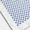 White Flower Pocket Square