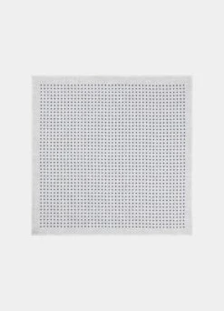White Dots Pocket Square -Cheap US Nice Clothes Store PS23107 31