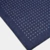 Navy Dots Pocket Square