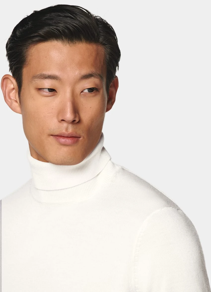 Off-White Turtleneck 1 Off-White Turtleneck