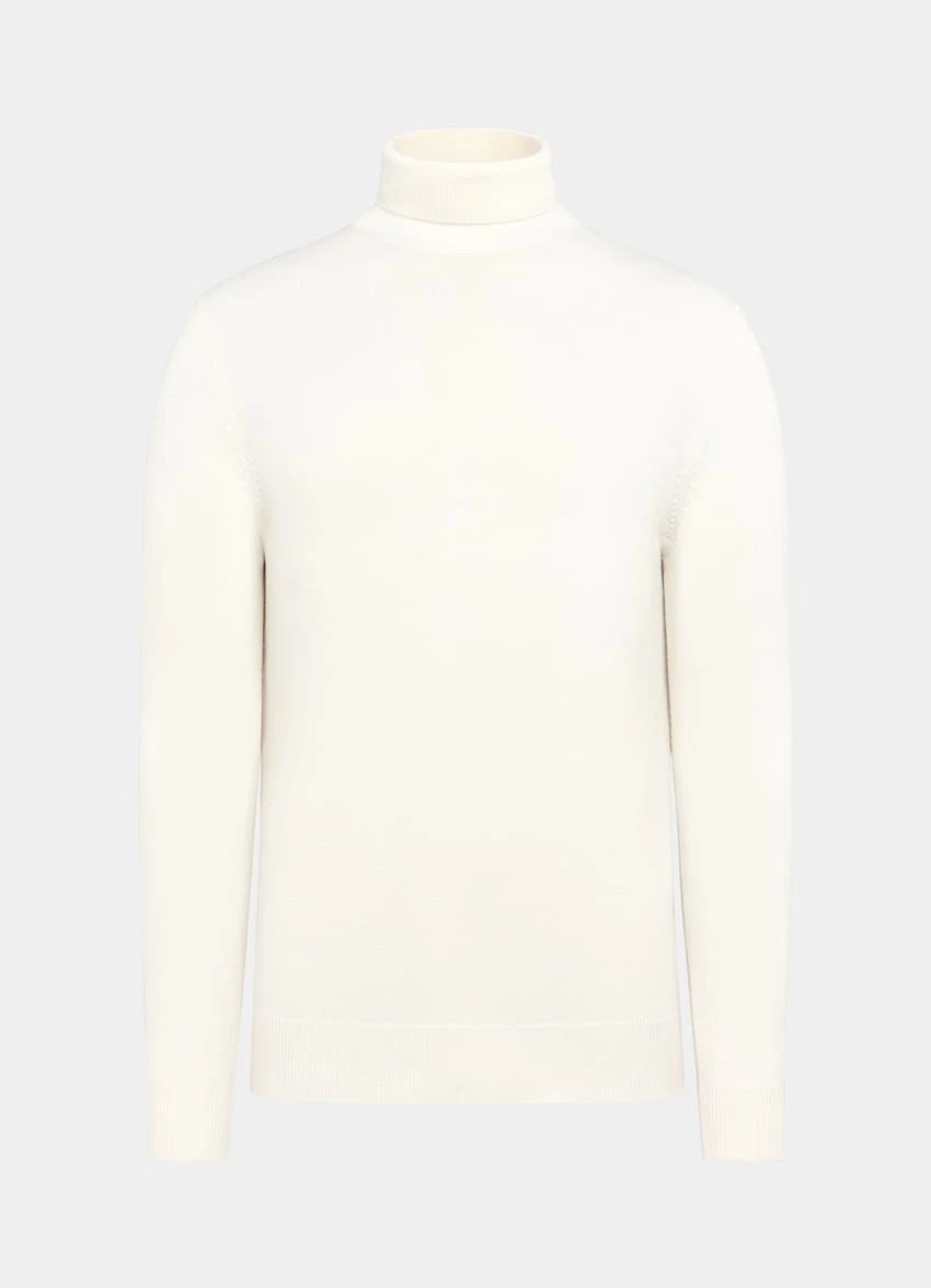 Off-White Turtleneck 8 Off-White Turtleneck - Image 8