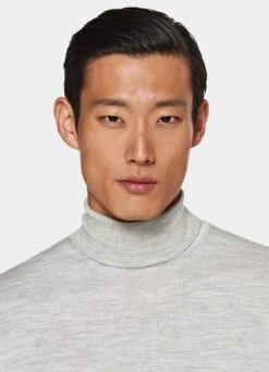 Light Grey Turtleneck