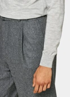 Light Grey Turtleneck -Cheap US Nice Clothes Store SW1106B 103