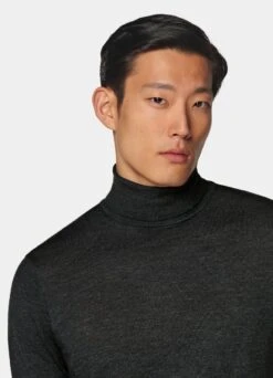 Dark Grey Turtleneck