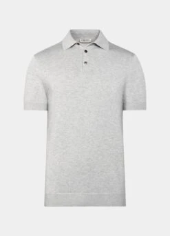 Light Grey Polo Shirt -Cheap US Nice Clothes Store SW1213 25