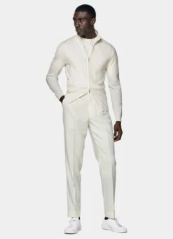 Off-White Zip Cardigan -Cheap US Nice Clothes Store SW1336 104