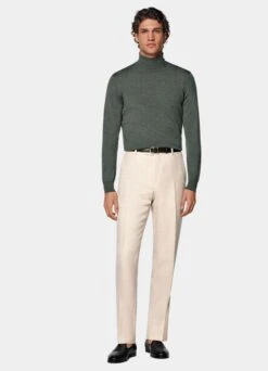 Dark Green Turtleneck -Cheap US Nice Clothes Store SW1345 104