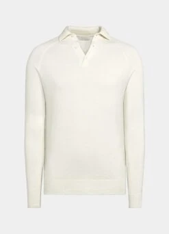 Off-White Long Sleeve Polo Shirt -Cheap US Nice Clothes Store SW1532 25