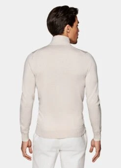 Light Brown Half Zip -Cheap US Nice Clothes Store SW1541 106