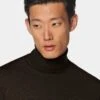 Dark Brown Turtleneck
