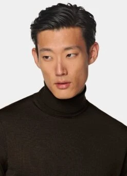 Dark Brown Turtleneck
