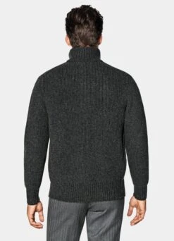 Dark Grey Cardigan -Cheap US Nice Clothes Store SW1557 106