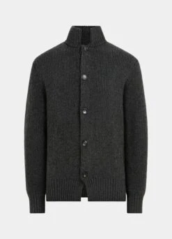 Dark Grey Cardigan -Cheap US Nice Clothes Store SW1557 25