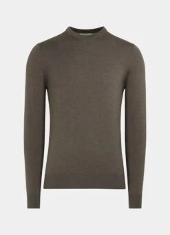Taupe Crewneck 13 Taupe Crewneck -Cheap US Nice Clothes Store SW1613 25
