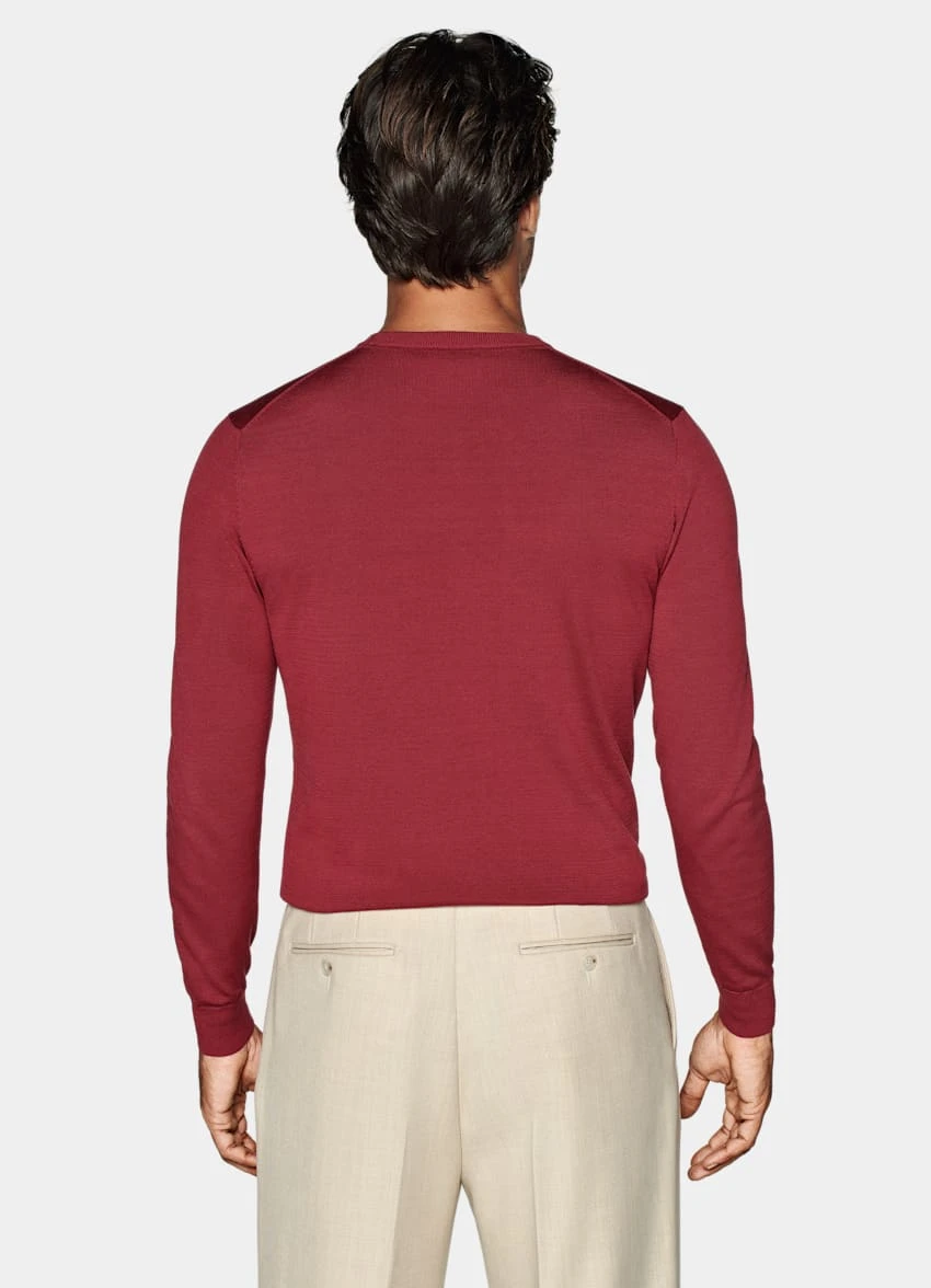 Red Crewneck 5 Red Crewneck - Image 5