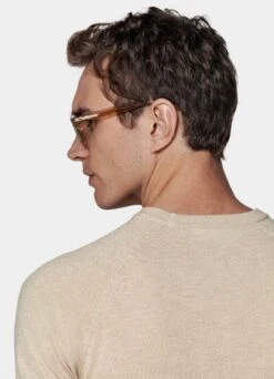 Sand Short Sleeve Crewneck -Cheap US Nice Clothes Store SW1636 126