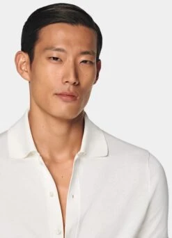 Off-White Polo Cardigan