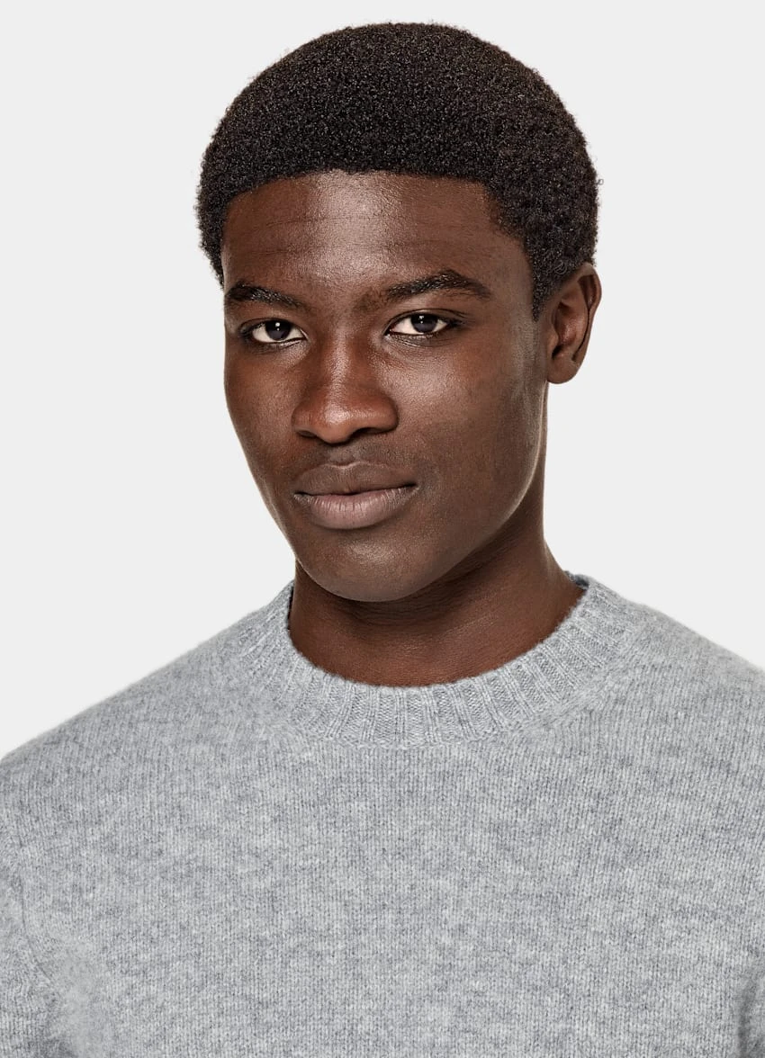 Light Grey Crewneck 1 Light Grey Crewneck