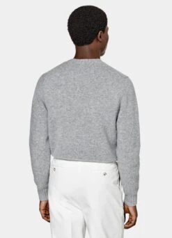 Light Grey Crewneck 12 Light Grey Crewneck -Cheap US Nice Clothes Store SW1702 105