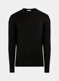 Black Crewneck -Cheap US Nice Clothes Store SW1703 25