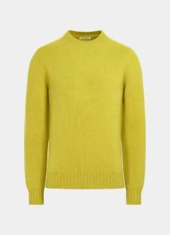 Yellow Crewneck -Cheap US Nice Clothes Store SW1706 25