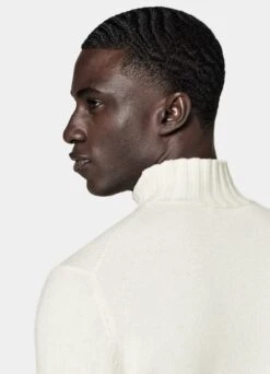 Off-White Mock Neck -Cheap US Nice Clothes Store SW1721 106