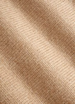 Mid Brown Mock Neck -Cheap US Nice Clothes Store SW1722 23