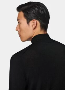 Black Zip Cardigan -Cheap US Nice Clothes Store SW1728 106