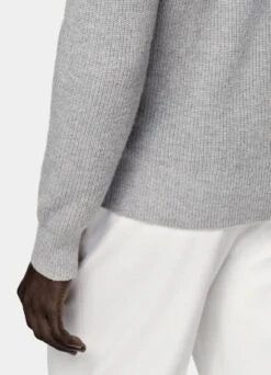 Light Grey Ribbed Zip Cardigan 10 Light Grey Ribbed Zip Cardigan -Cheap US Nice Clothes Store SW1729 103