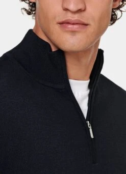 Navy Half Zip -Cheap US Nice Clothes Store SW1739 123