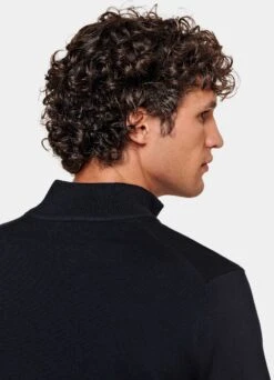 Navy Half Zip -Cheap US Nice Clothes Store SW1739 126