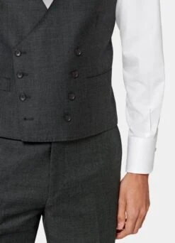 Dark Grey Waistcoat 8 Dark Grey Waistcoat -Cheap US Nice Clothes Store W3505 103