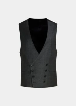 Dark Grey Waistcoat 11 Dark Grey Waistcoat -Cheap US Nice Clothes Store W3505 25