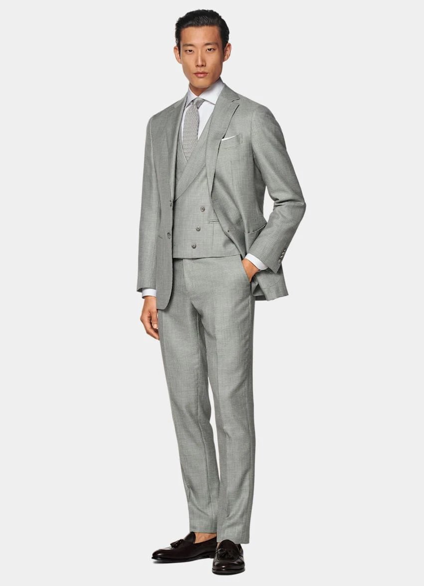 Light Grey Waistcoat 3 Light Grey Waistcoat - Image 3