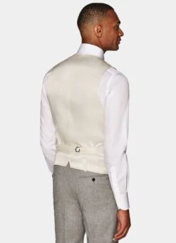 Taupe Waistcoat -Cheap US Nice Clothes Store W7323 103